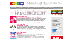 Desktop Screenshot of centrelgbtparis.org